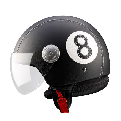 No. 8 Leather Helmet