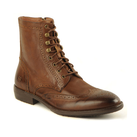 Hillcrest Wing-Tip Ankle Boot // Cymbal