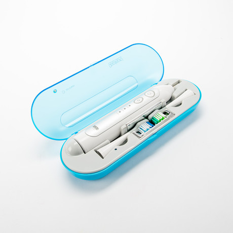 Elite Sonic Toothbrush + UV Sanitizing Travel Charger // Sky