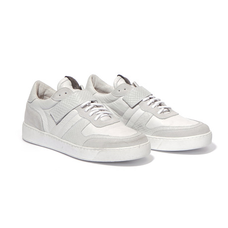 YLATI // Mercurio Sneakers // White Leather