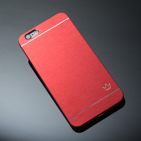 Krown Case // Slim Aluminum Case // Red // iPhone 7