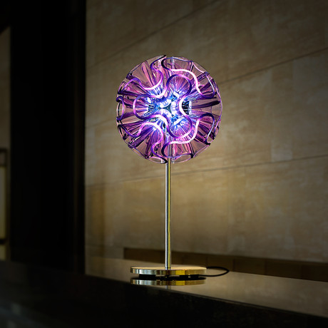 Coral Table Lamp // Purple // 45