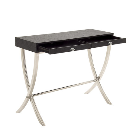 Steel Wood Console Table