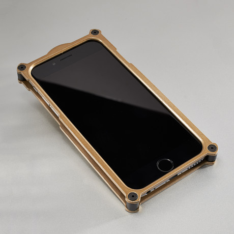 Top Secret iPhone Case // Gold