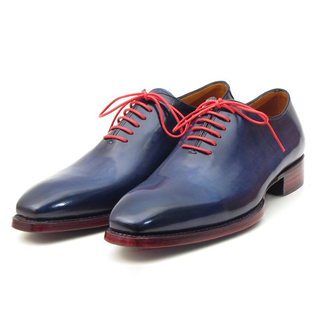 Goodyear Welted Wholecut Oxfords // Navy