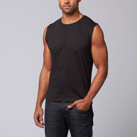 Pima Muscle Tee // Black