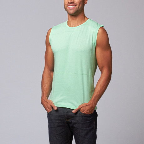 Pima Muscle Tee // Green