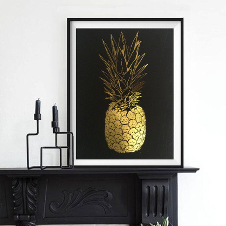 Gold Leaf // Bottom Pineapple