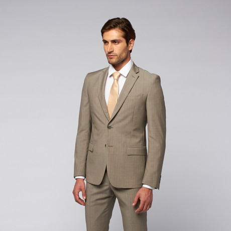 Versace Collection // Two-Piece Suit // Taupe