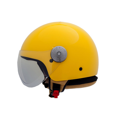 Yellow Canvas Helmet