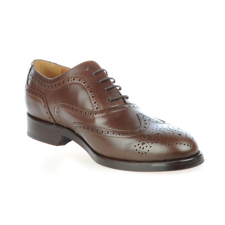 Leather Oxford Brogue // Brown