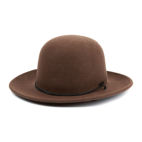 Charlie Full Brim Hat // Brown