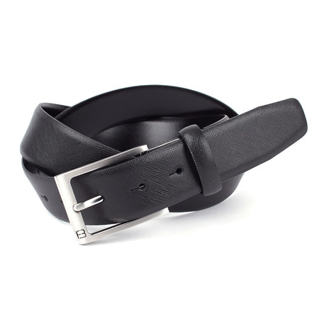 Saffiano Leather Flybelt // Black