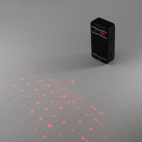 inNostyles // Laser Projection Bluetooth Virtual Keyboard // Black