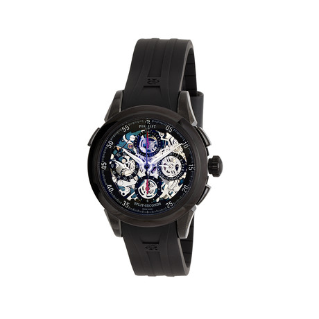 Perrelet Skeleton Split Second Automatic Chronograph Automatic // A1045-3A // New