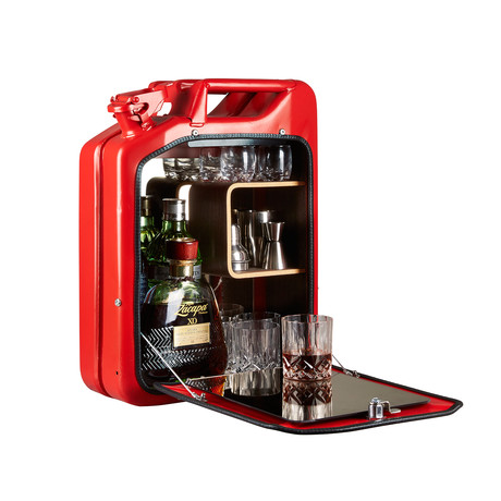 Bar Cabinet // Gas Red