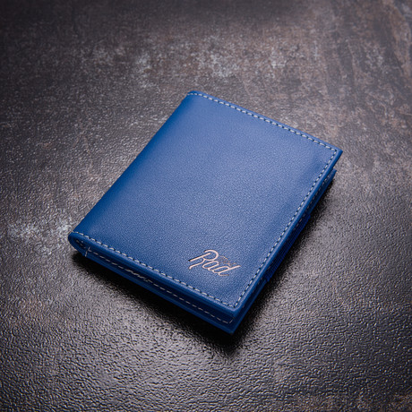 Minimalist Wallet // Blue