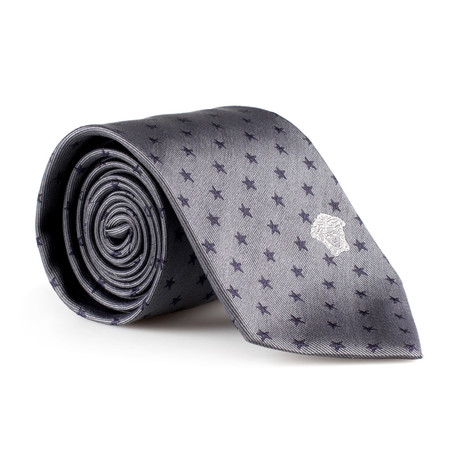Apollo Silk Tie // Grey
