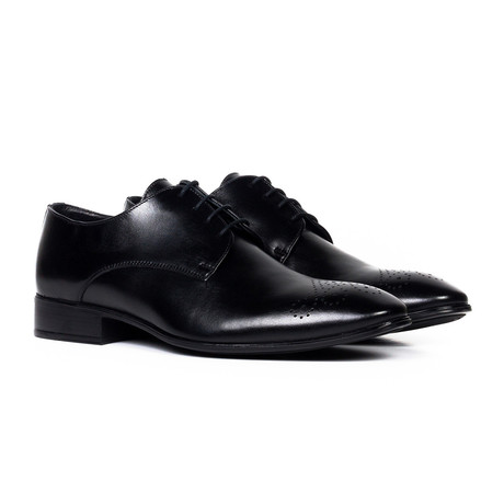 Leather Oxford Shoe // Black