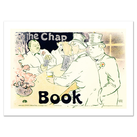 The Chap Book // Hand-Pulled Lithograph