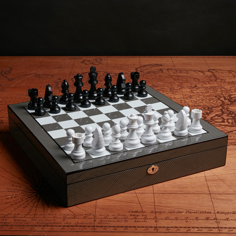 Carbon Fiber Chess Set