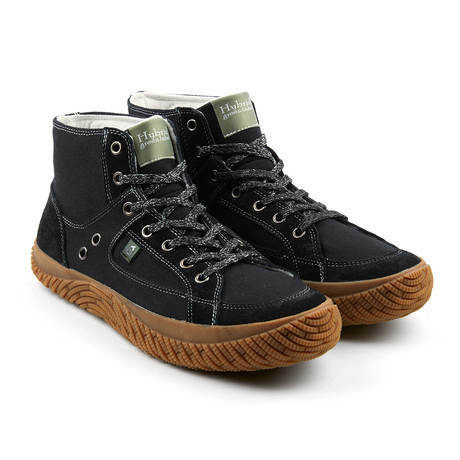 Fearless II High-Top Canvas Sneaker // Black
