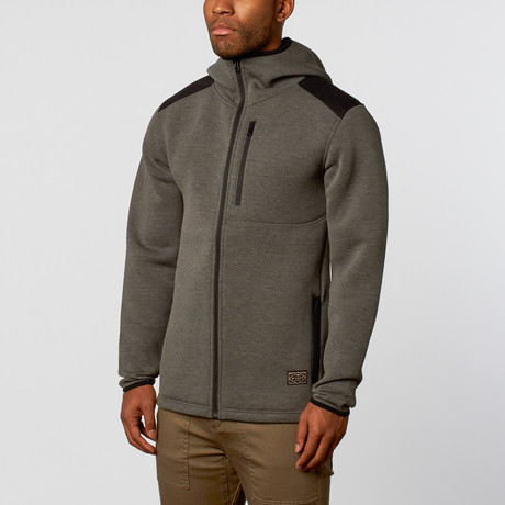 Wilder And Sons // Kellogg Tech Hoodie // Charcoal (M)
