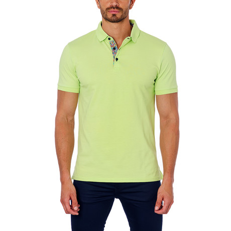 Short-Sleeve Polo // Green