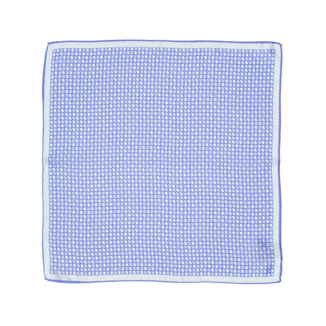 Cambio Pocket Square // Light Blue + Blue