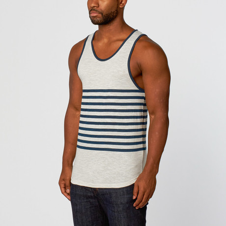Jerry Long Curved Tank // Oatmeal