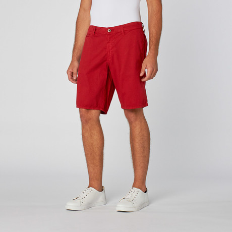 St. Barts Short // Red Polo
