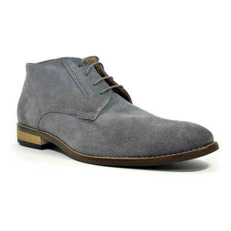 Holborn Lace Up Suede Chukka // Grey