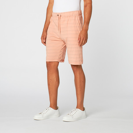 Drawstring Short // Salmon