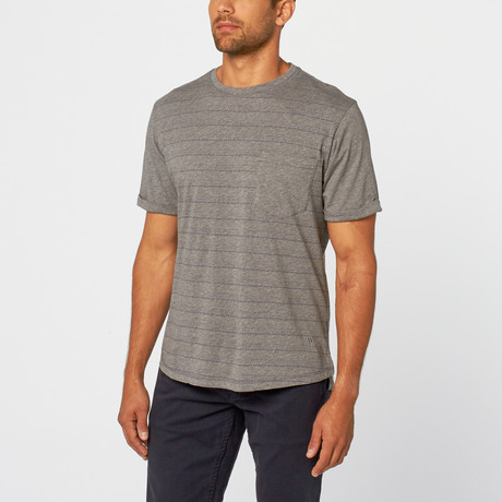 Stripe Tee // Heather