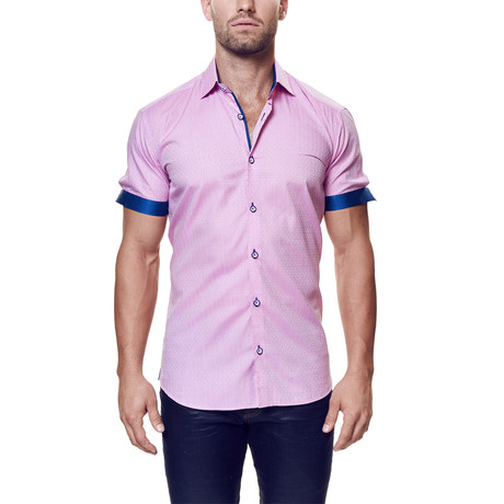 Fresh Elegance Dress Shirt // Pink