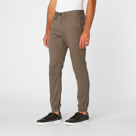 Ambiguous Clothing // Olson Jogger Gripper // Heather Grey (30WX30L)