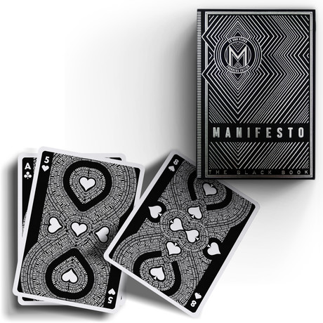 Black Book Manifesto // Limited Edition Playing Cards