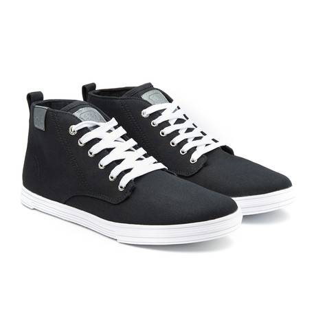 Leon Sneaker // Black + White