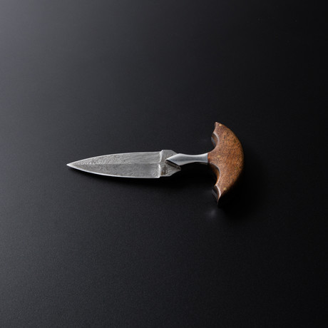 Push Fixed Blade Knife