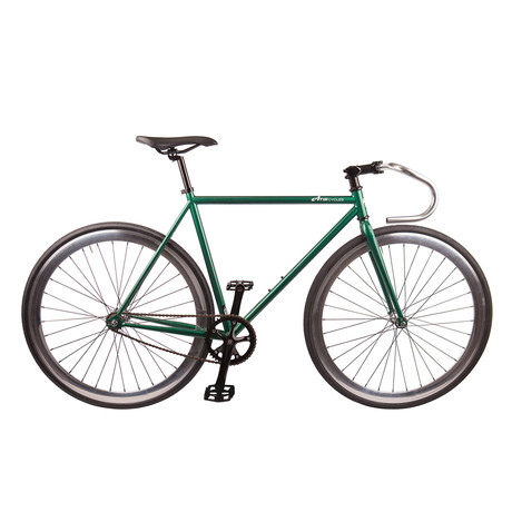 Single Speed // Version 3 // Forest Green Metallic + Polished