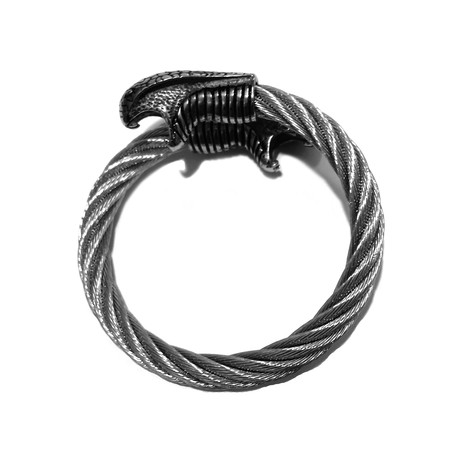 Twin Serpentine Bracelet // Coiled