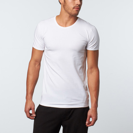 Crew Neck T-Shirt // White