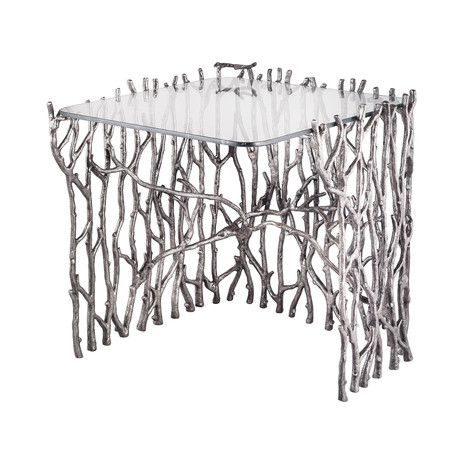 Silvered Sticks Side Table (Large)
