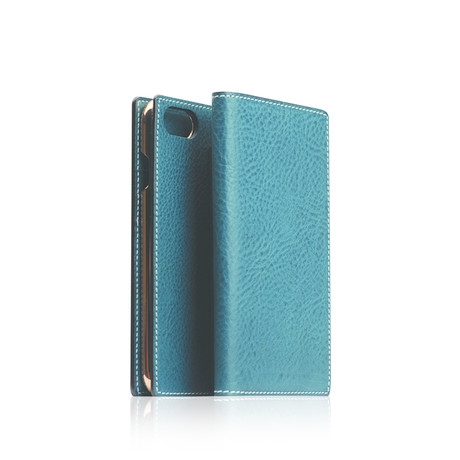 D6 Italian Minerva Box Leather Case // Blue