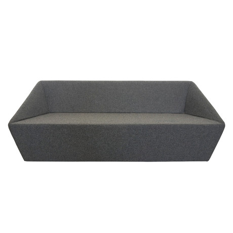 Poly Sofa             (Maharam Hallingdal Wool // Grey)
