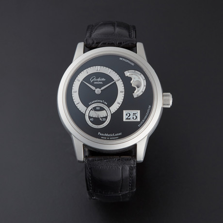 Glashutte Platinum Panomatic Lunar Moon Automatic // 90.02.03.03.04 // Pre-Owned