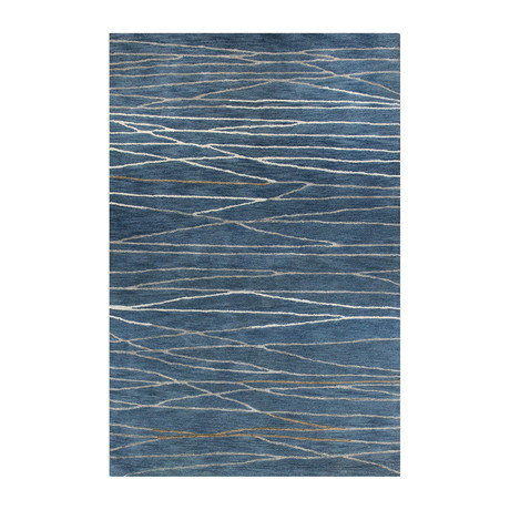 Intersect // Azure Wool + Viscose Rug