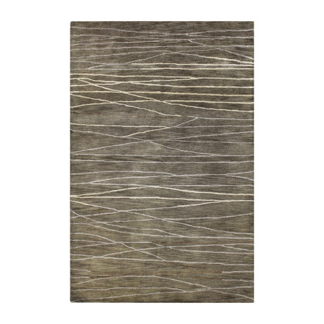 Intersect // Taupe Wool + Viscose Rug