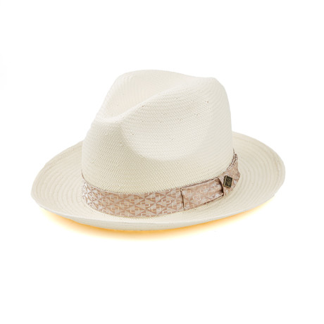 Fly Heights Fedora // White