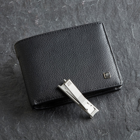 Zwilling J.A. Henckels // Men's Wallet With Twin S Clipper